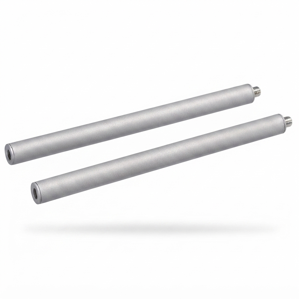 Max Classic Extension Mount Poles 300mm - Silver — studio view