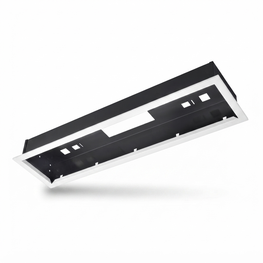 Flush Mount Enclosure for Intense 2200W - White — studio view