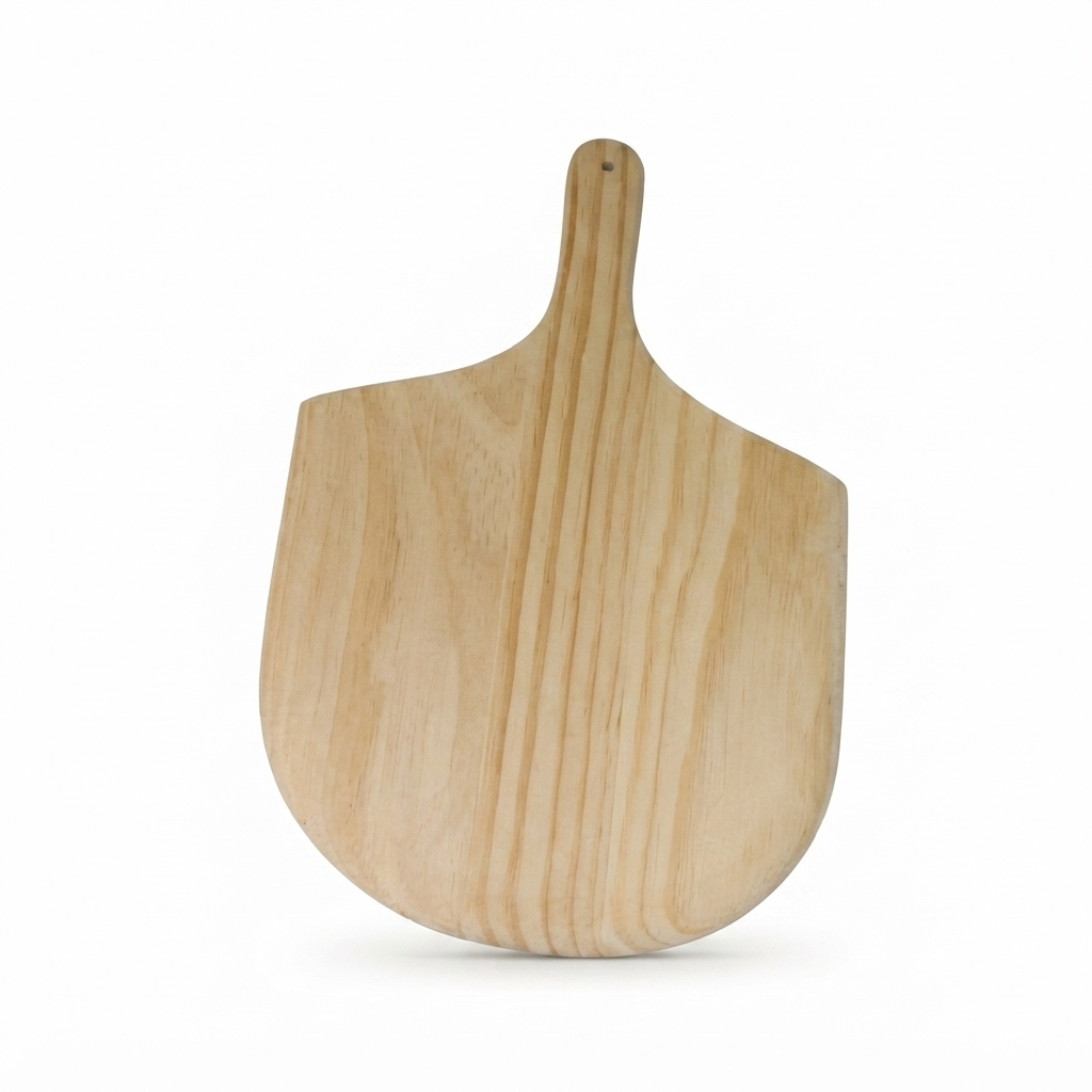 Buschbeck Wooden Pizza Paddle — studio view