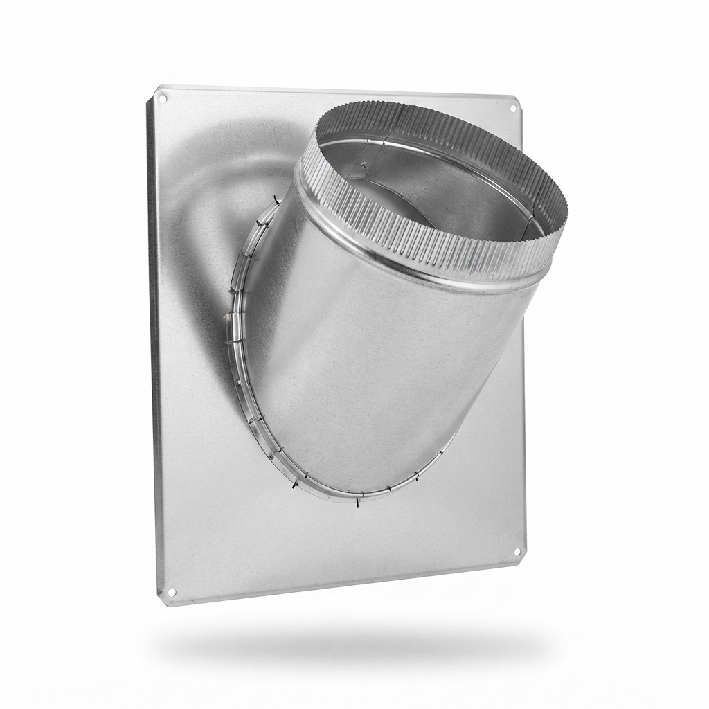 Exterior Wall Plate with Spigot — studio view
