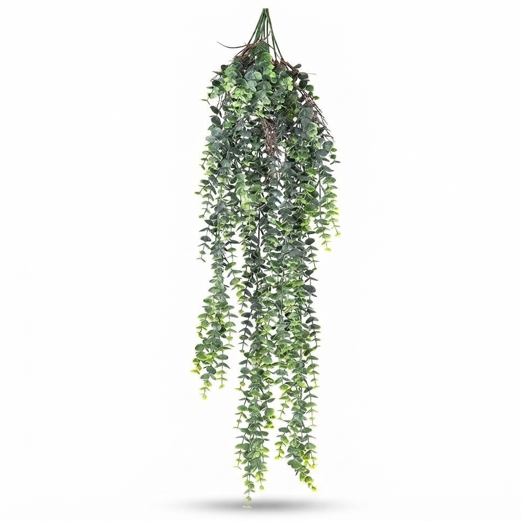 Fern Staghorn Hanging - Grey/Green - 80cm — studio view