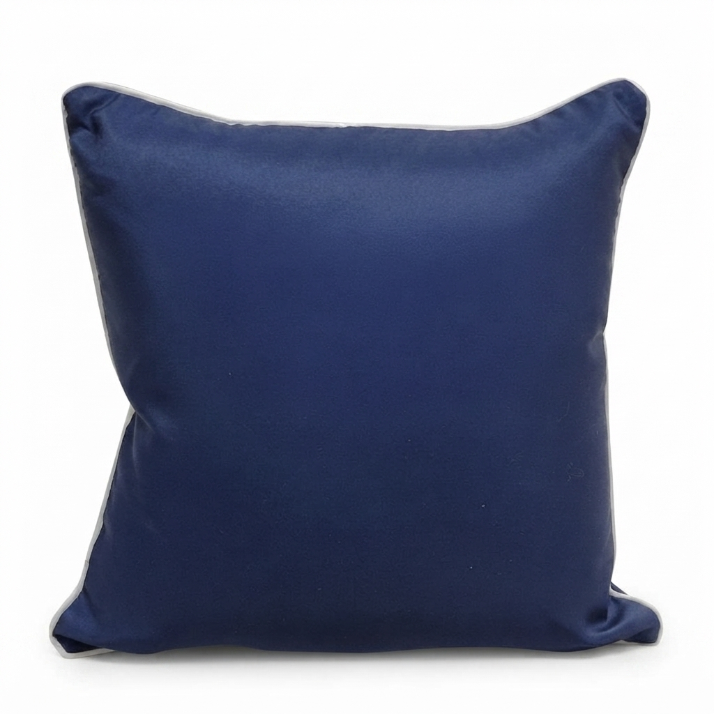 Deep Ocean Outdoor Cushion 45x45cm — studio view