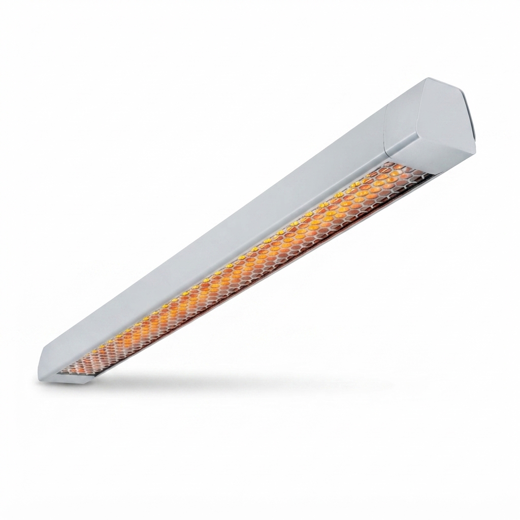 Heatstrip Intense Electric Heater 3200W - White — studio view
