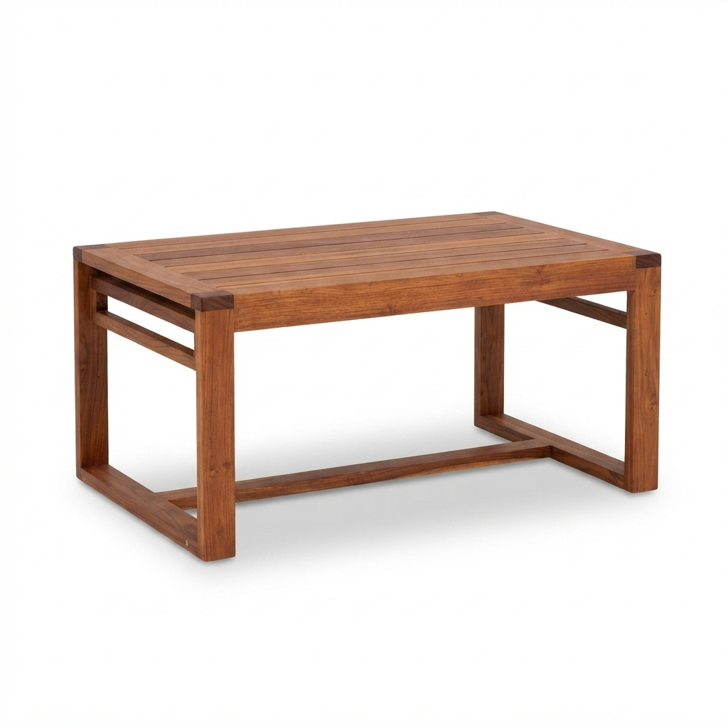 Kwila Coffee Table — studio view
