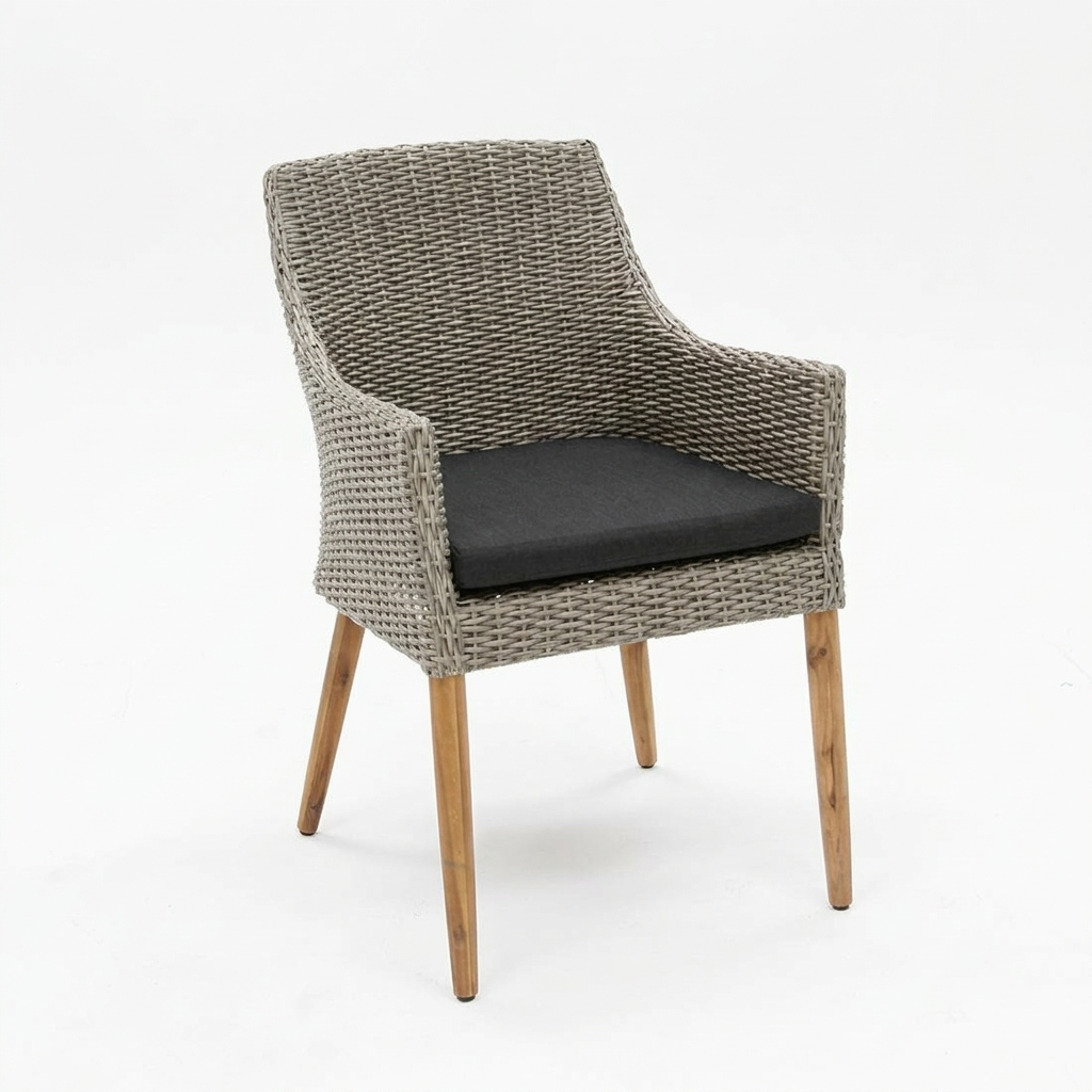 Faro Dining Chair - Kobo Grey — studio view