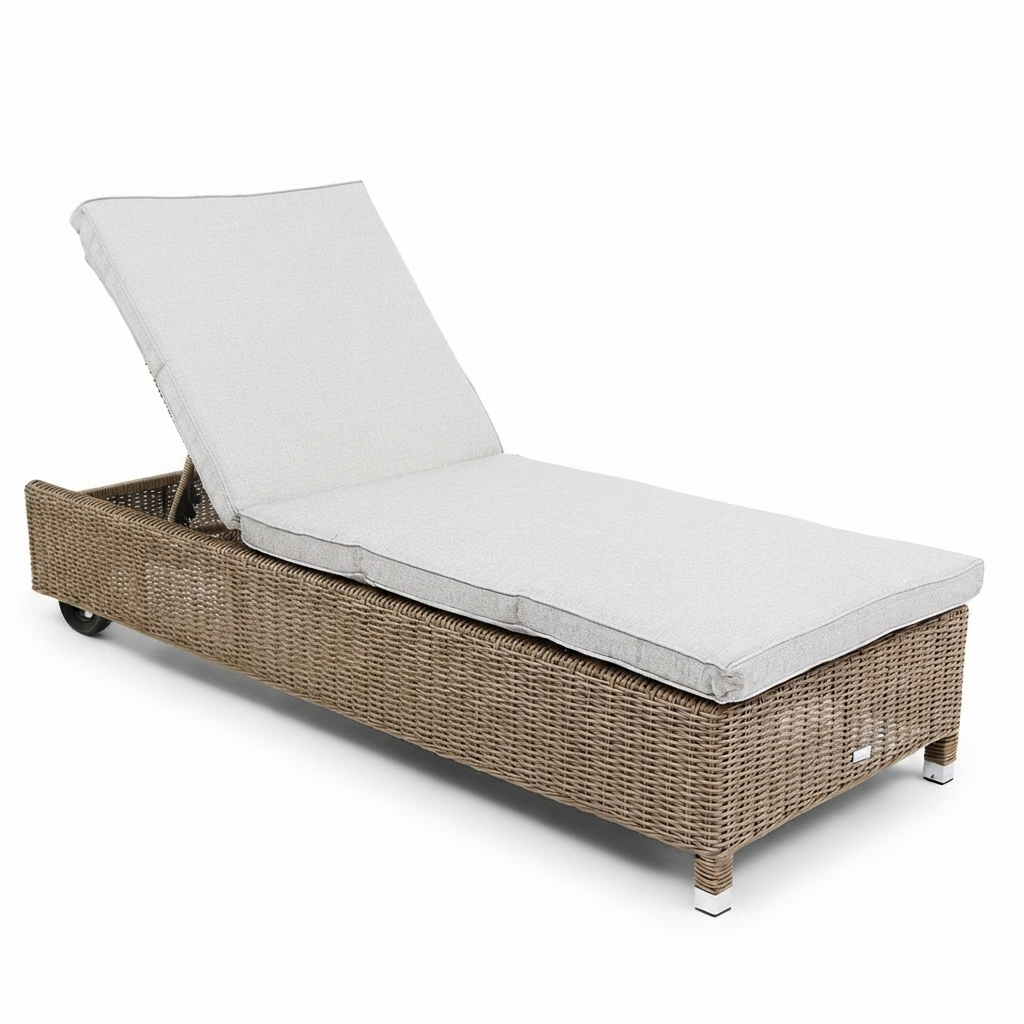 Amani Sunlounge - Driftwood Stone — studio view