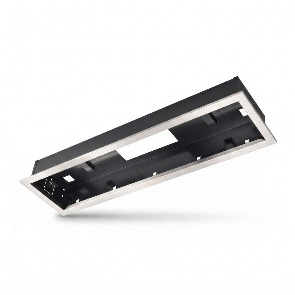 Flush Mount Enclosure for Max 2400W - White — studio view