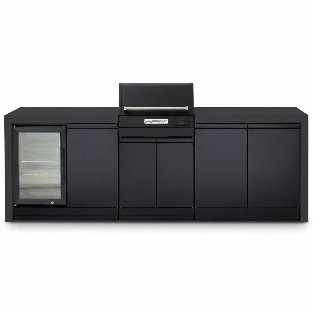 Crossray eXtreme Electric BBQ Outdoor Kitchen TCEK-09 — studio view