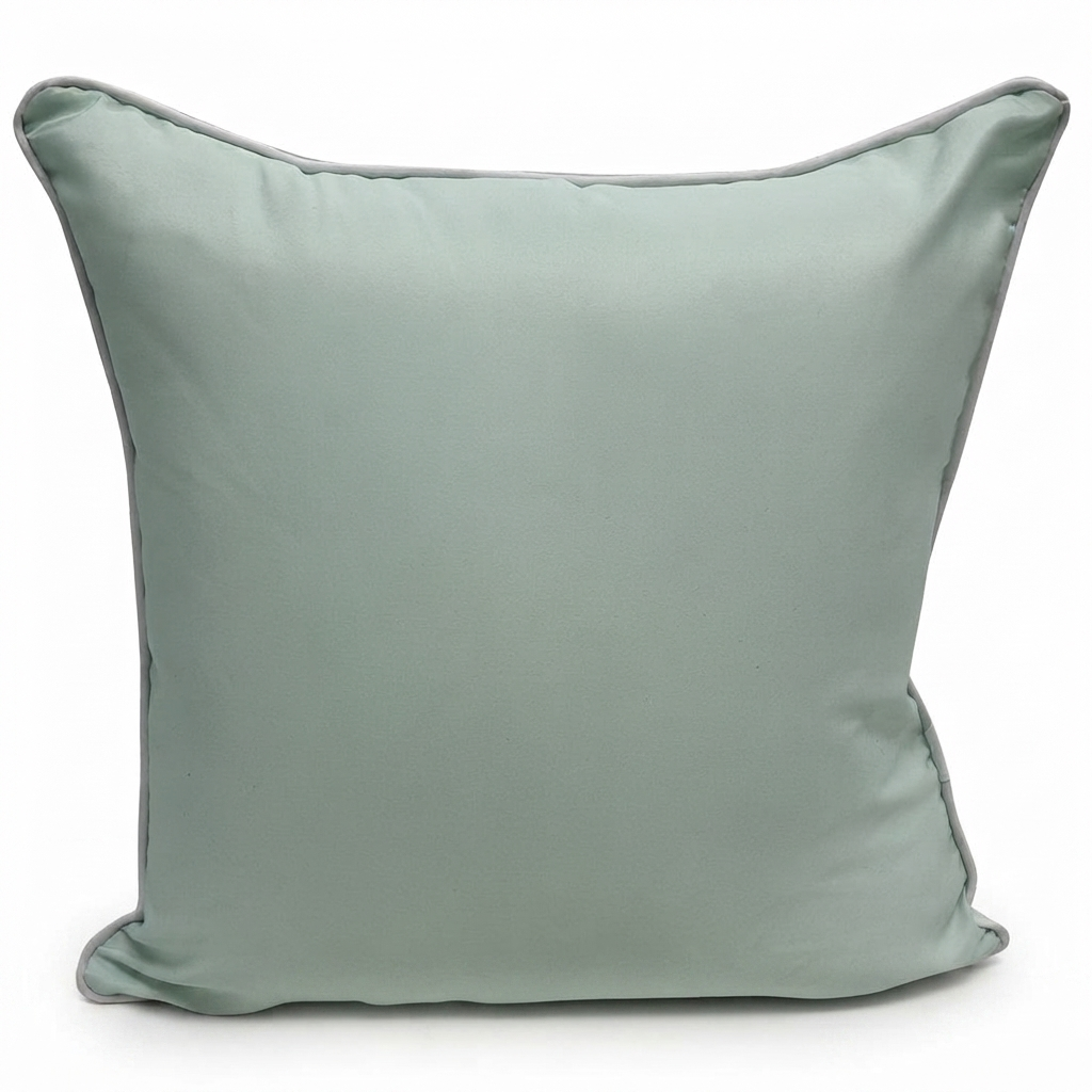Opal Blue Outdoor Cushion 45cm — studio view
