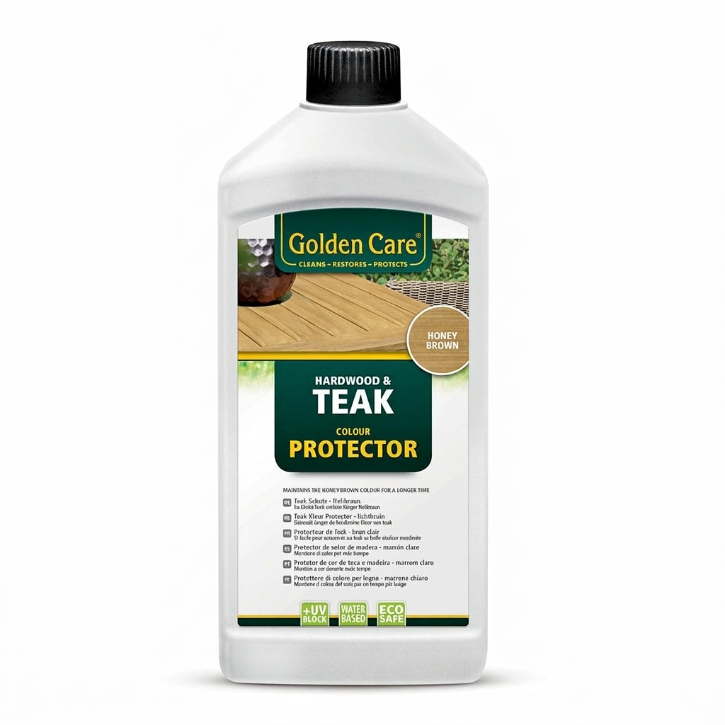 Golden Care Teak Protector 1L — studio view