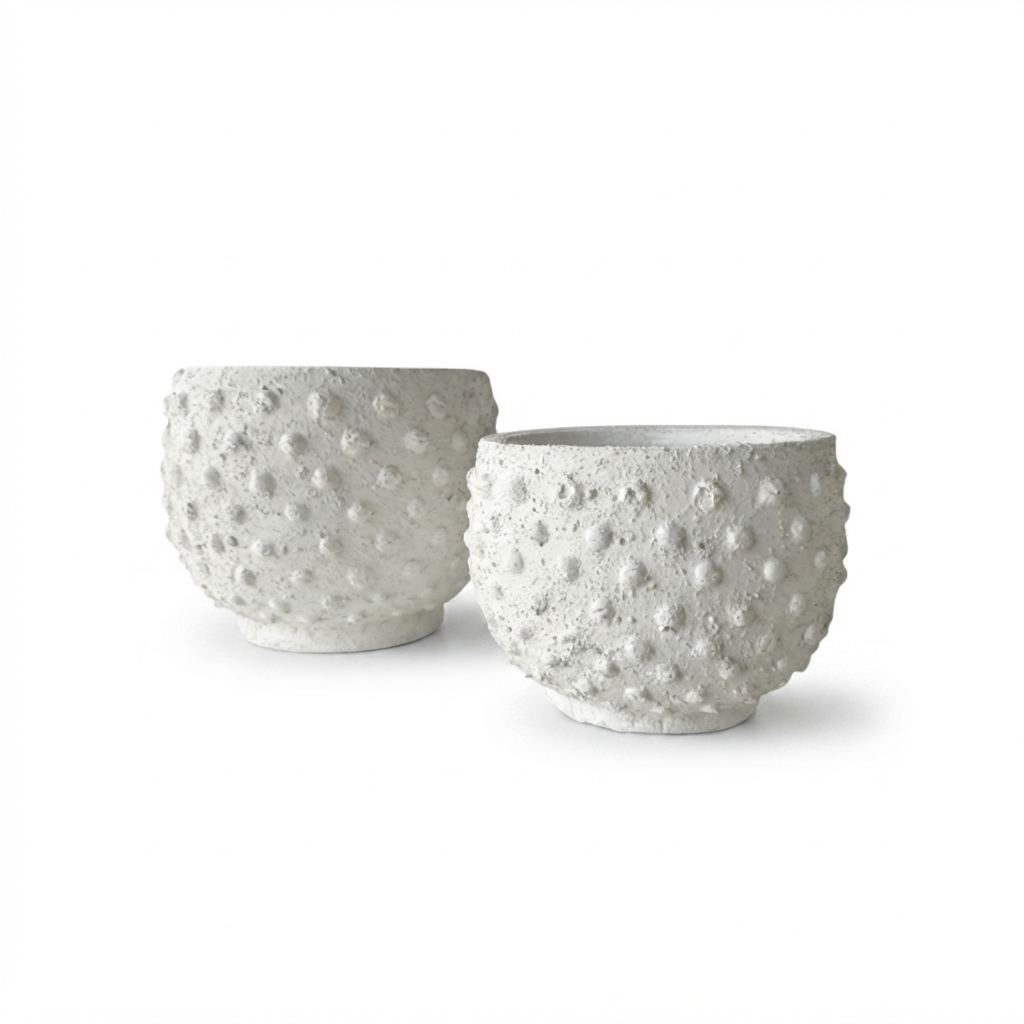 Sandy Spot Plant Pot — front view