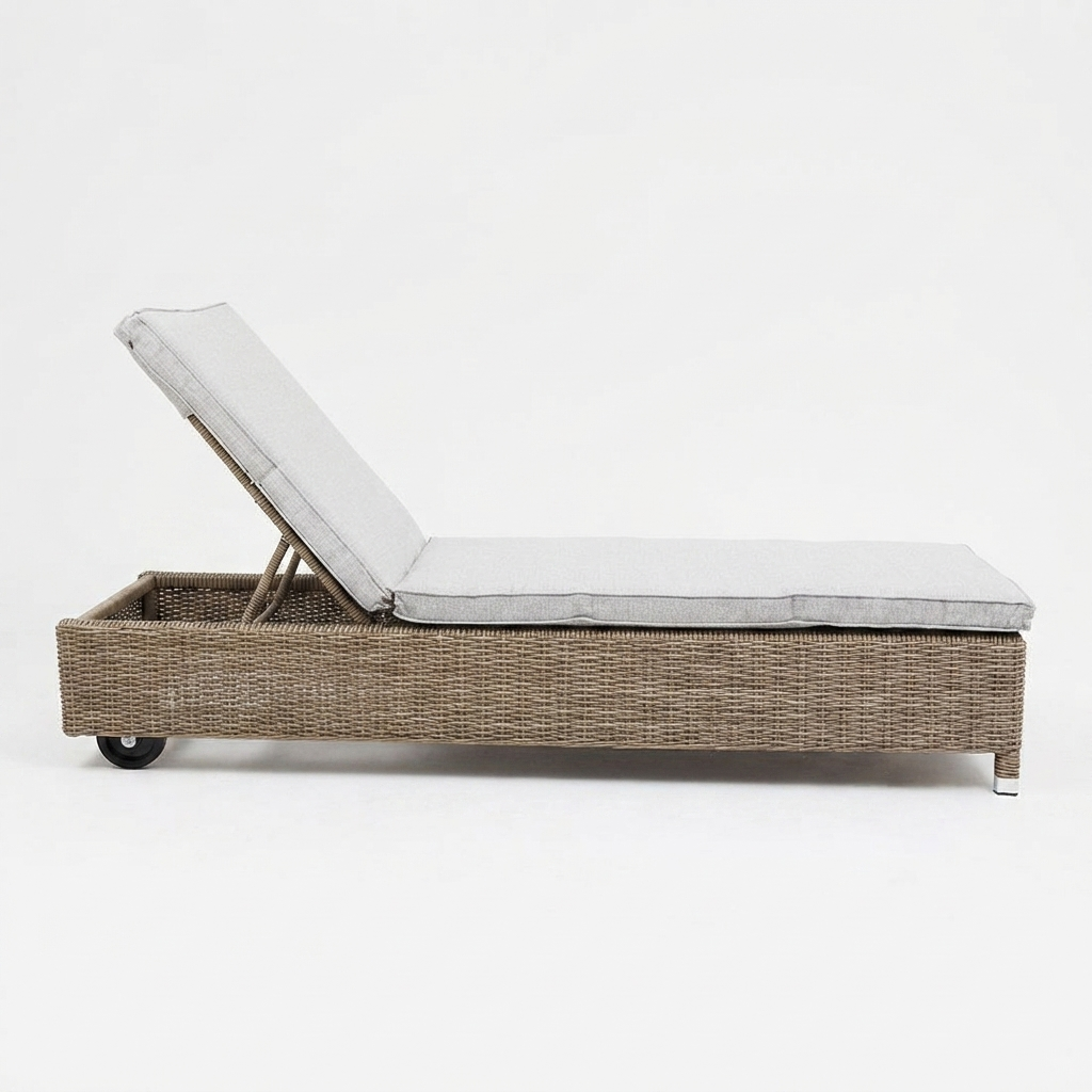 Amani Sunlounge - Driftwood Stone — front view