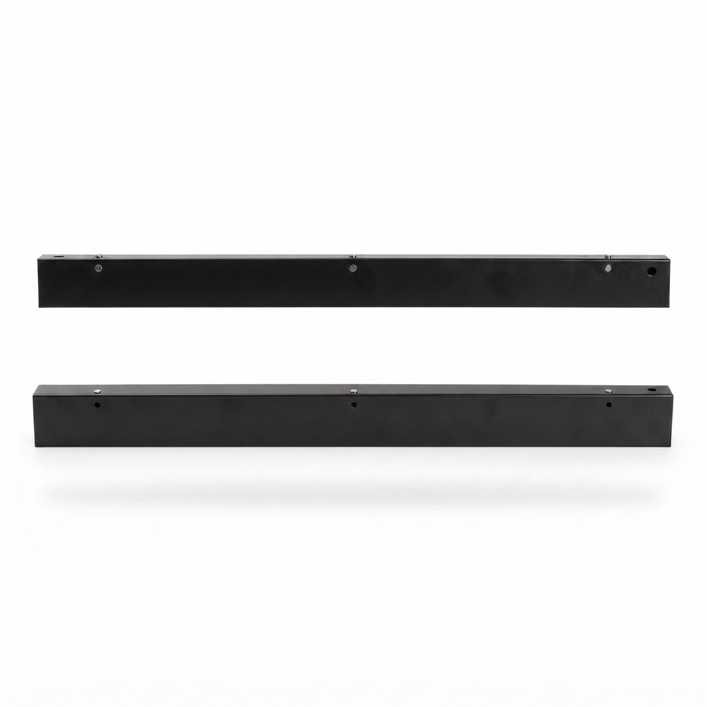 Crossray Side Kickboards for Outdoor Kitchen — front view