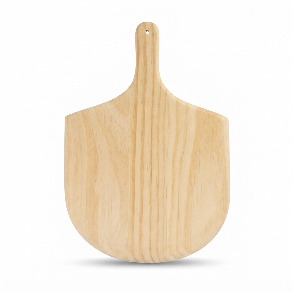 Buschbeck Wooden Pizza Paddle — front view