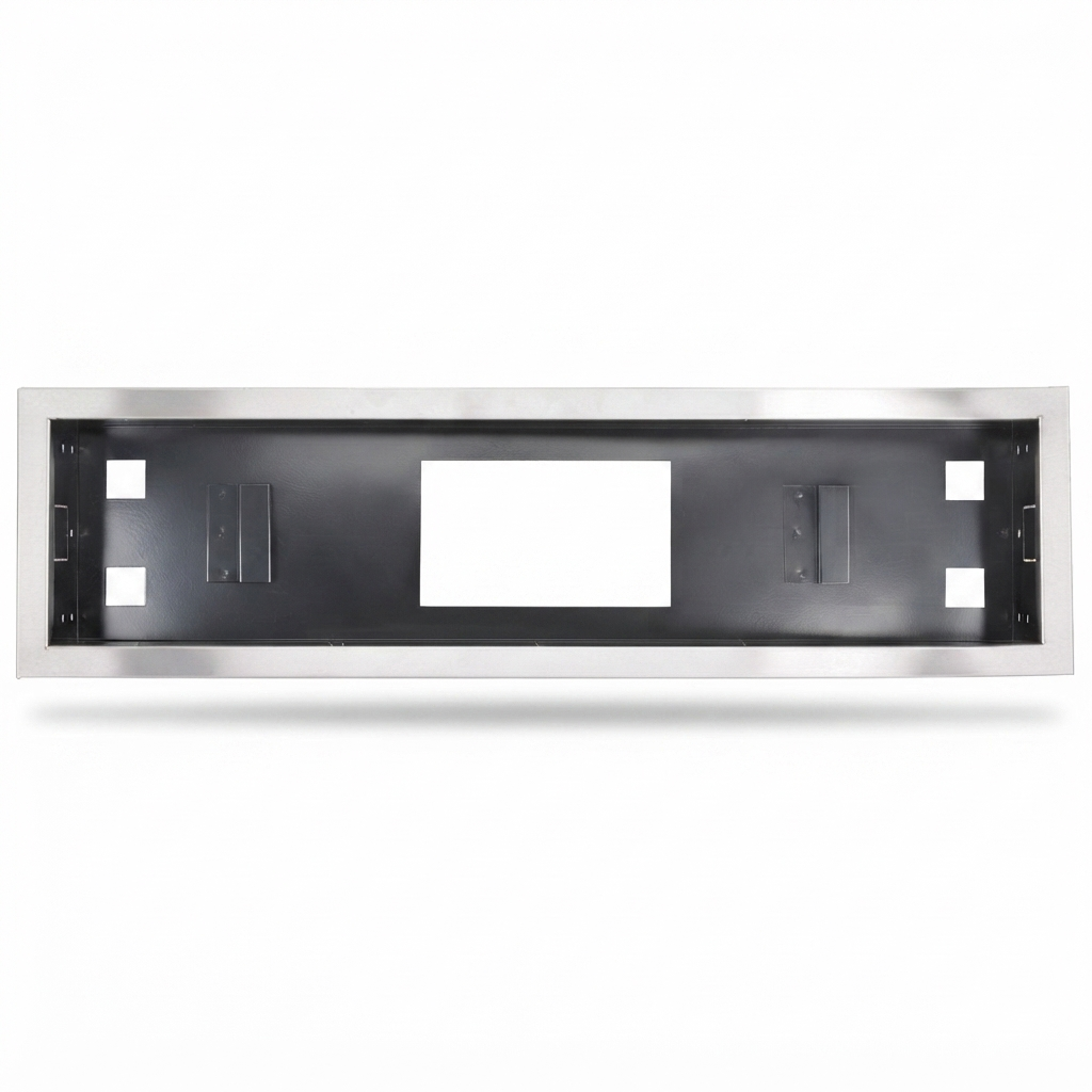 Flush Mount Enclosure for Max 3200W - White — front view