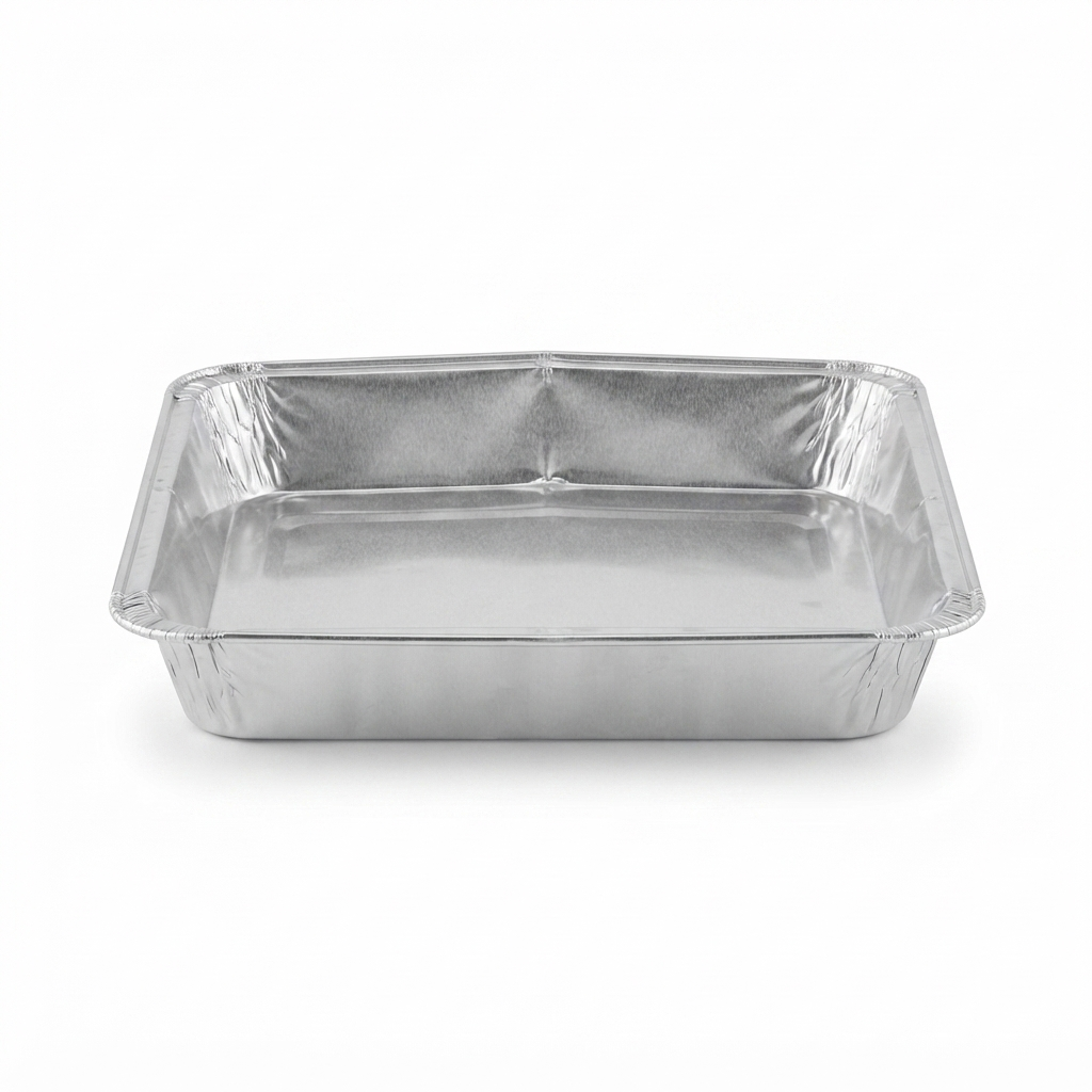 Disposable Aluminum Grease Trays for TravelQ — front view