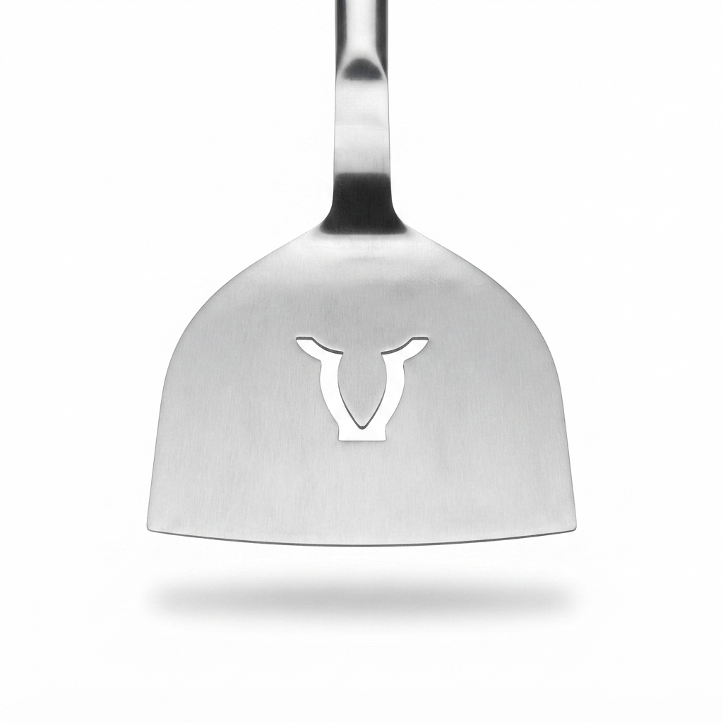 Wide BBQ Spatula — front view