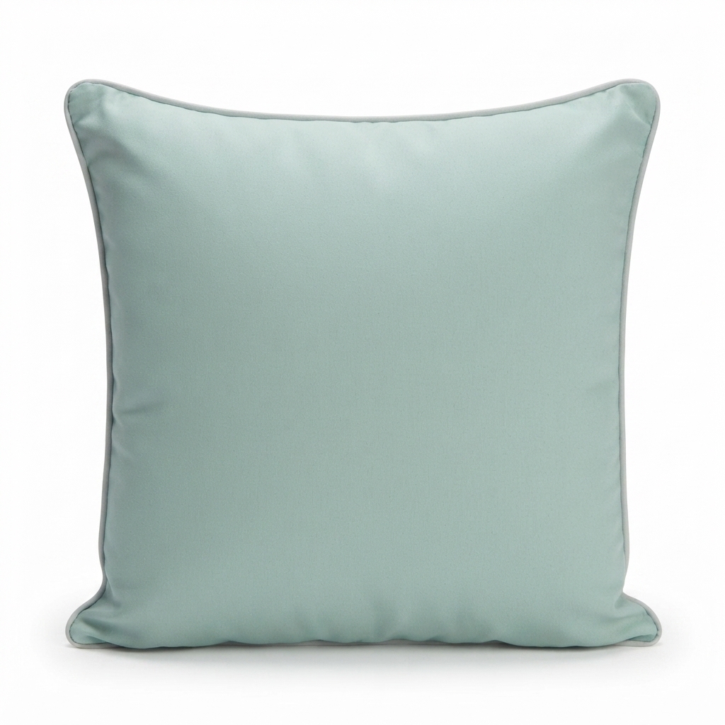Opal Blue Outdoor Cushion 45cm — front view