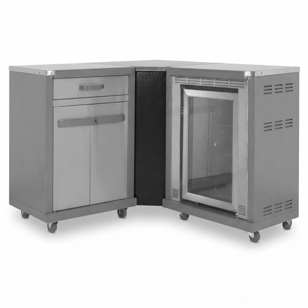 Coleman Revolution Corner Unit - Charcoal Glimmer — front view