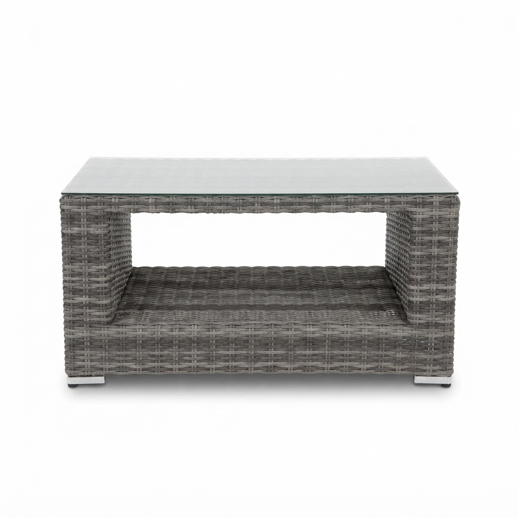 Amani Banksia Grey Coffee Table - Grey — front view
