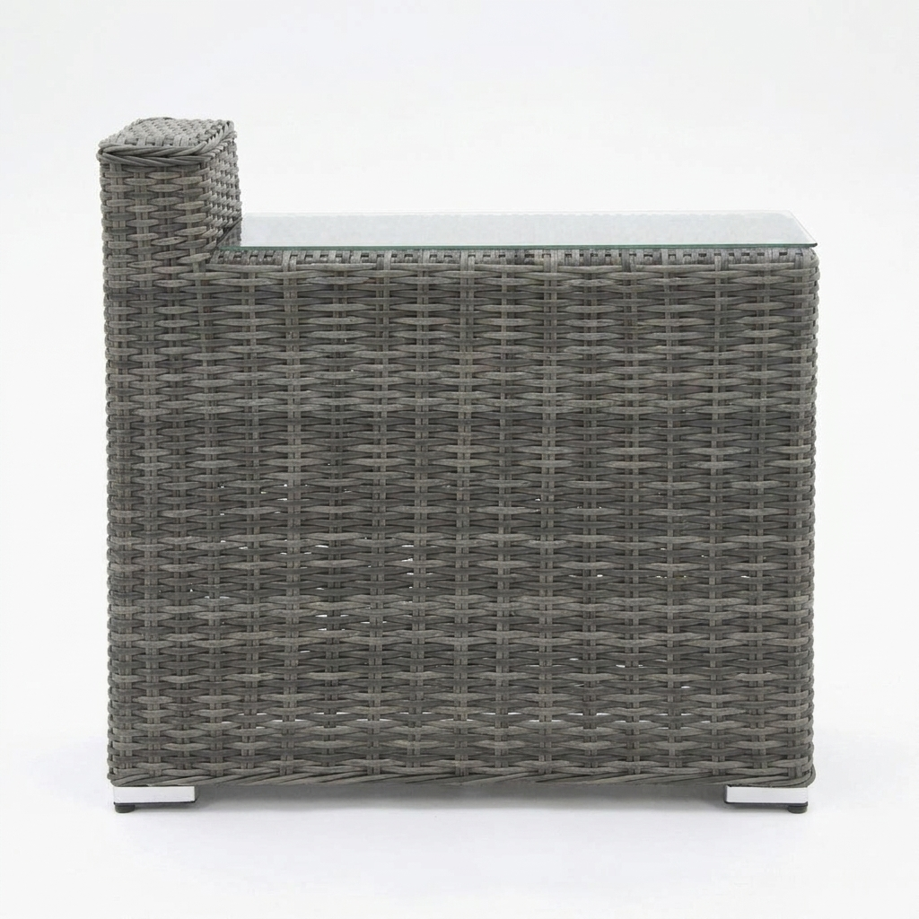 Amani Centre Table - Grey — front view