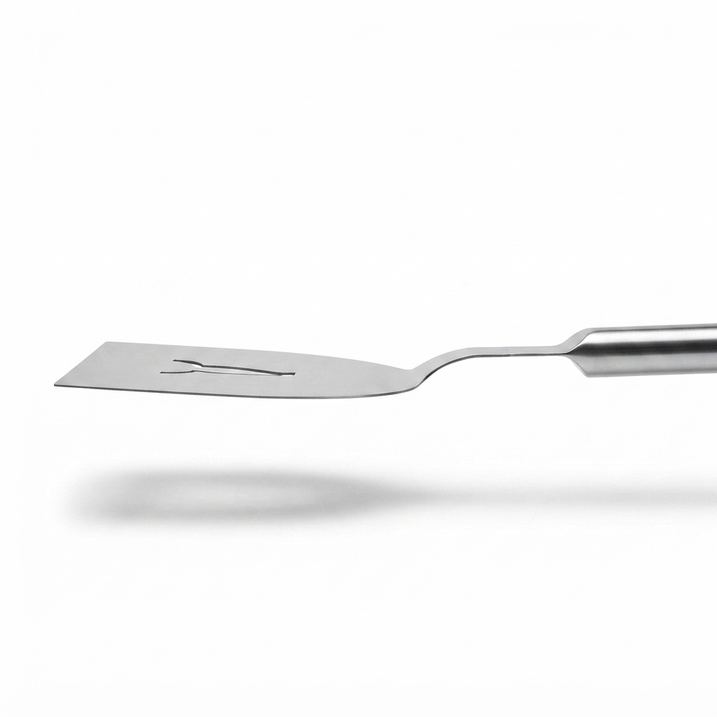 Wide BBQ Spatula — side view