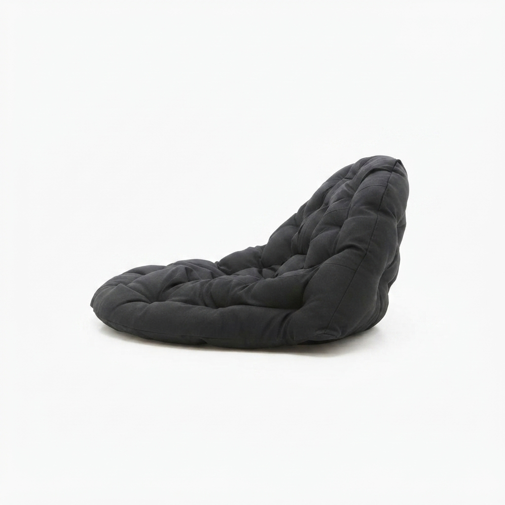 Kakadu Cushion Black — side view