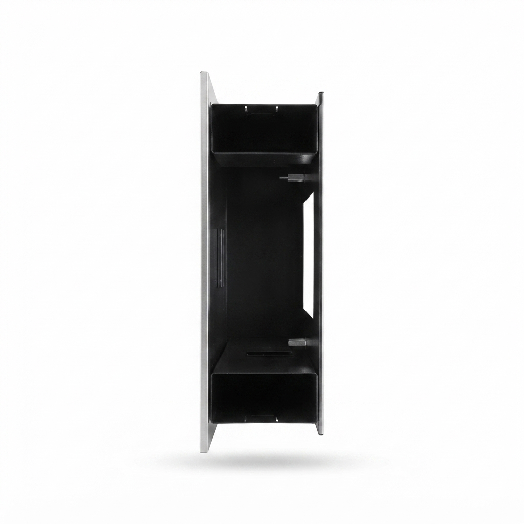 Flush Mount Enclosure for Classic 2400W — side view