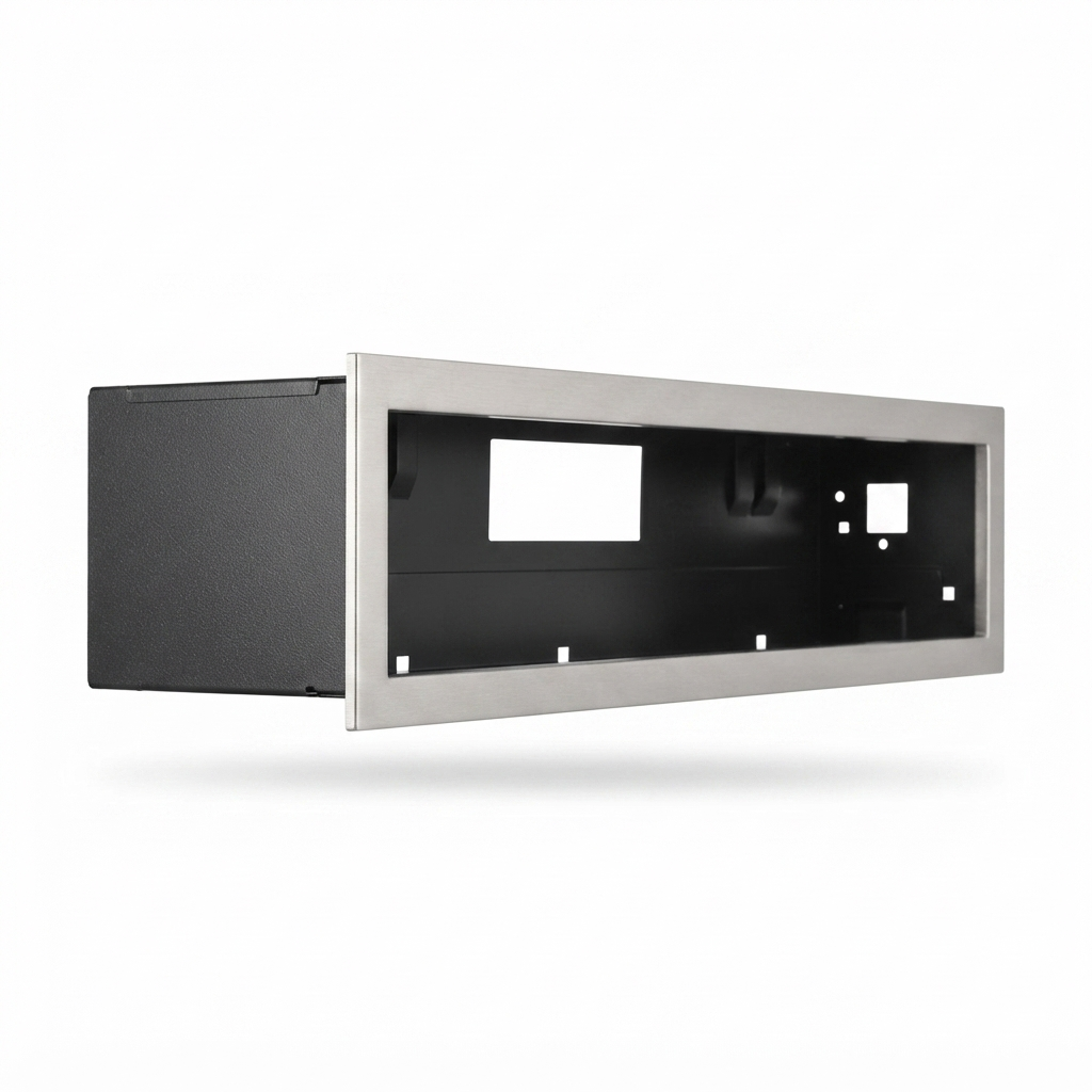 Flush Mount Enclosure for Elegance 1800W — side view