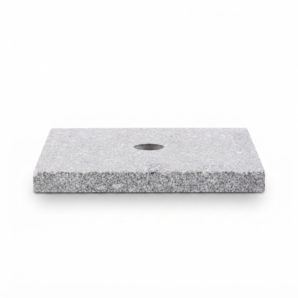 Granite Base Weight — side view