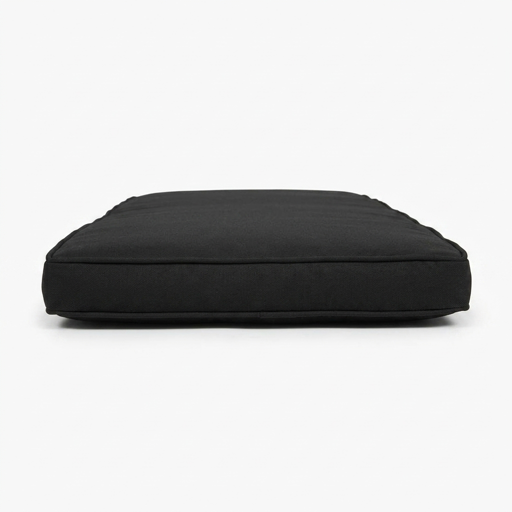 Bench Seat Cushion 155cm - Charcoal — side view