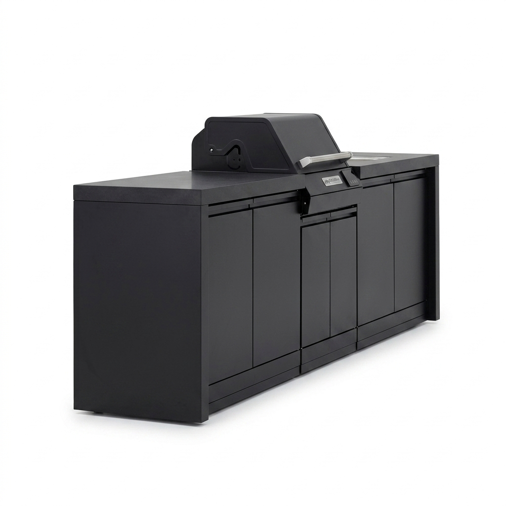 Crossray eXtreme Electric BBQ Outdoor Kitchen TCEK-08 — side view