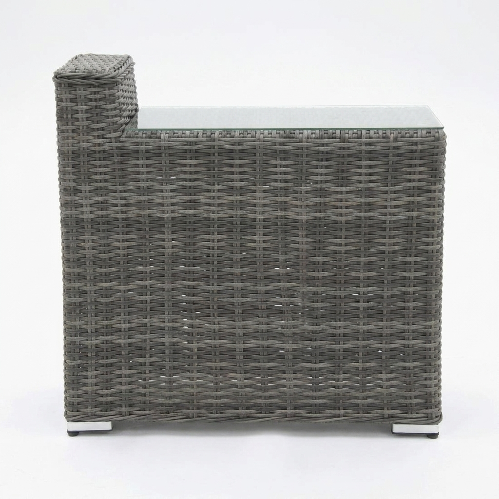 Amani Centre Table - Grey — side view