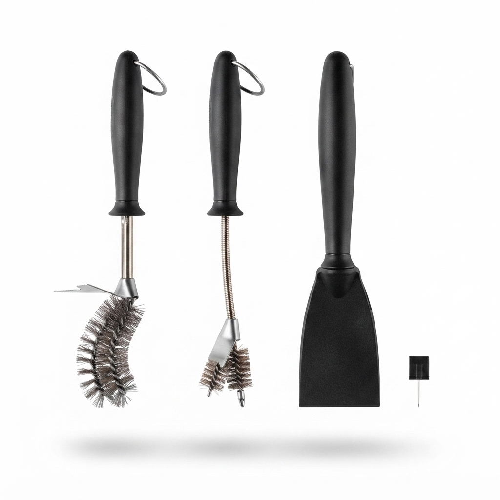 Gas Grill Cleaning Toolset — side view