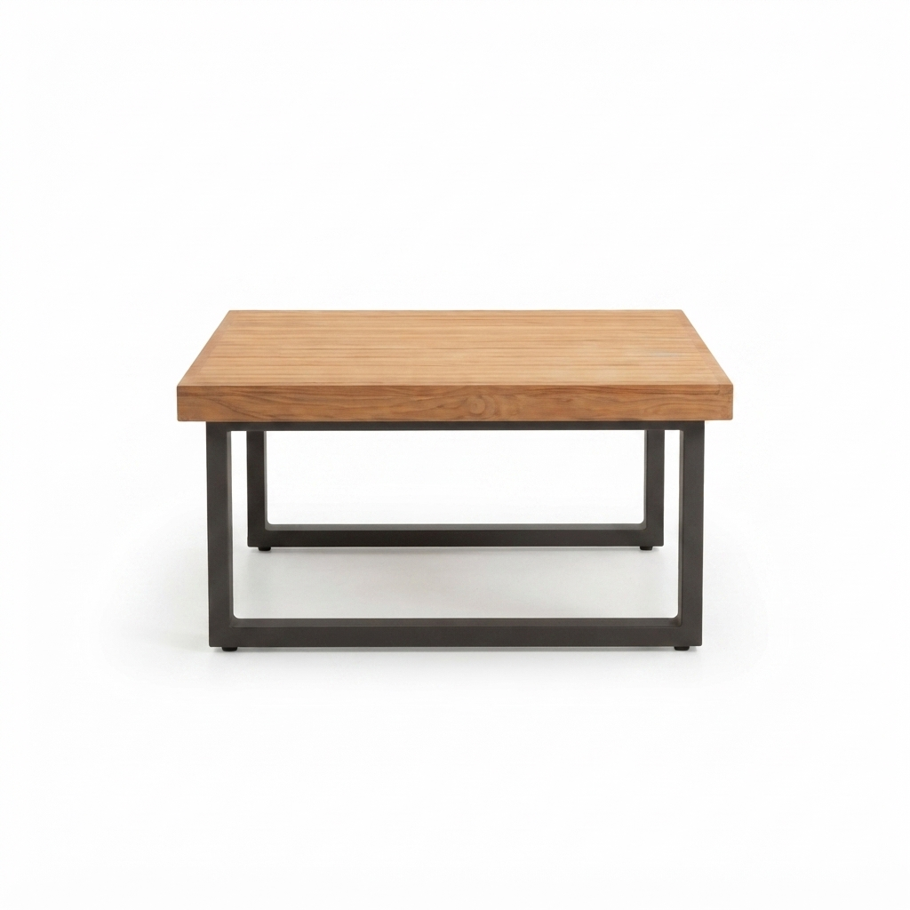 Barbados Teak Coffee Table — side view