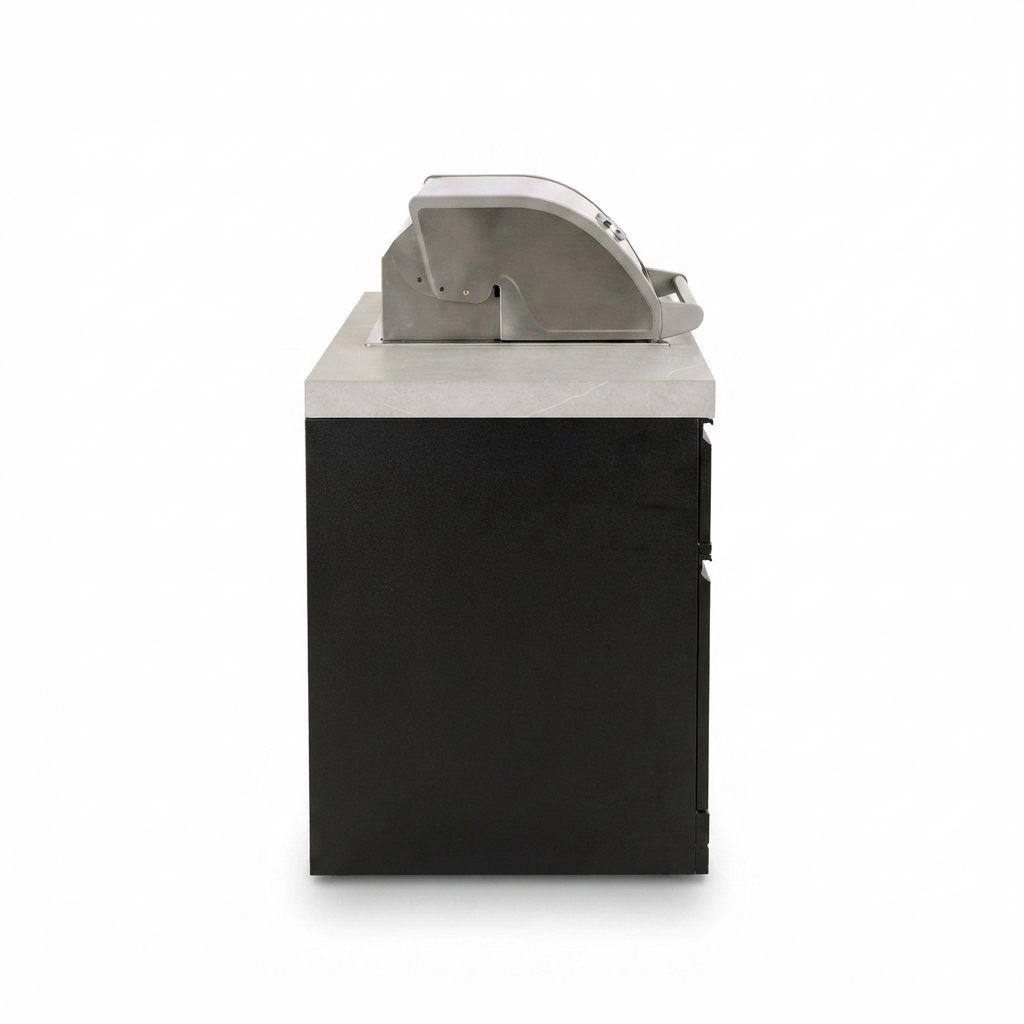 Crossray 2 Burner Gas BBQ Kitchen TC2K-MK2 — side view