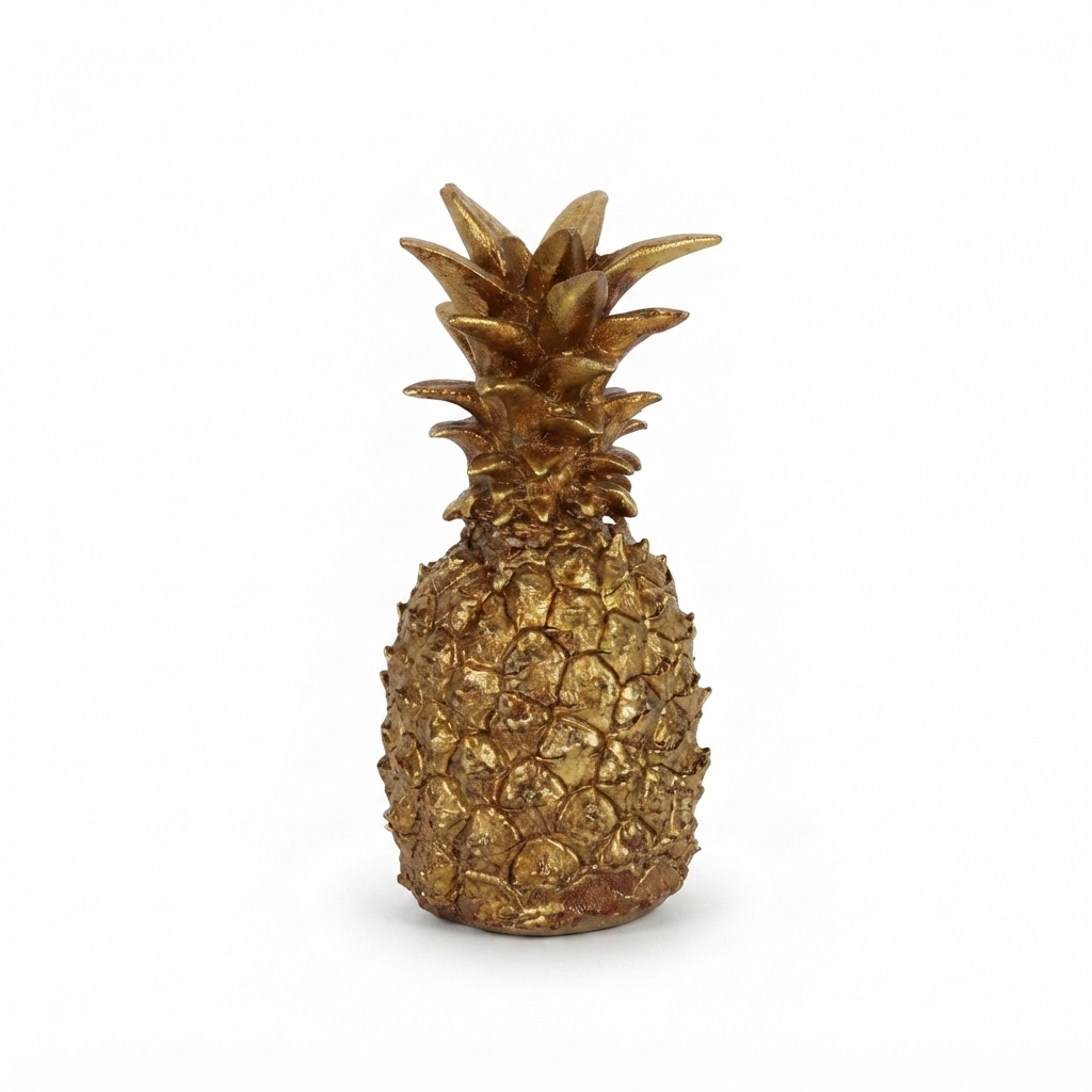 Golden Pineapple - Small — side view