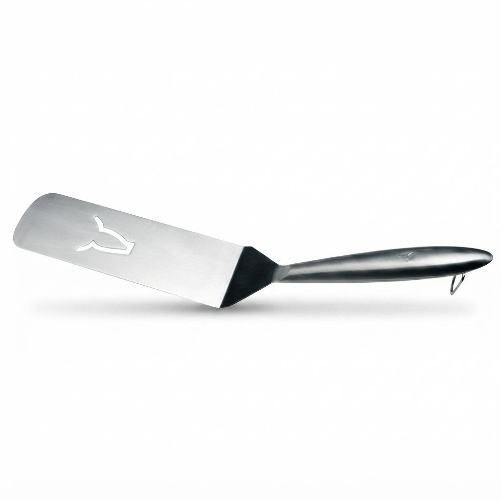 Long BBQ Spatula — side view