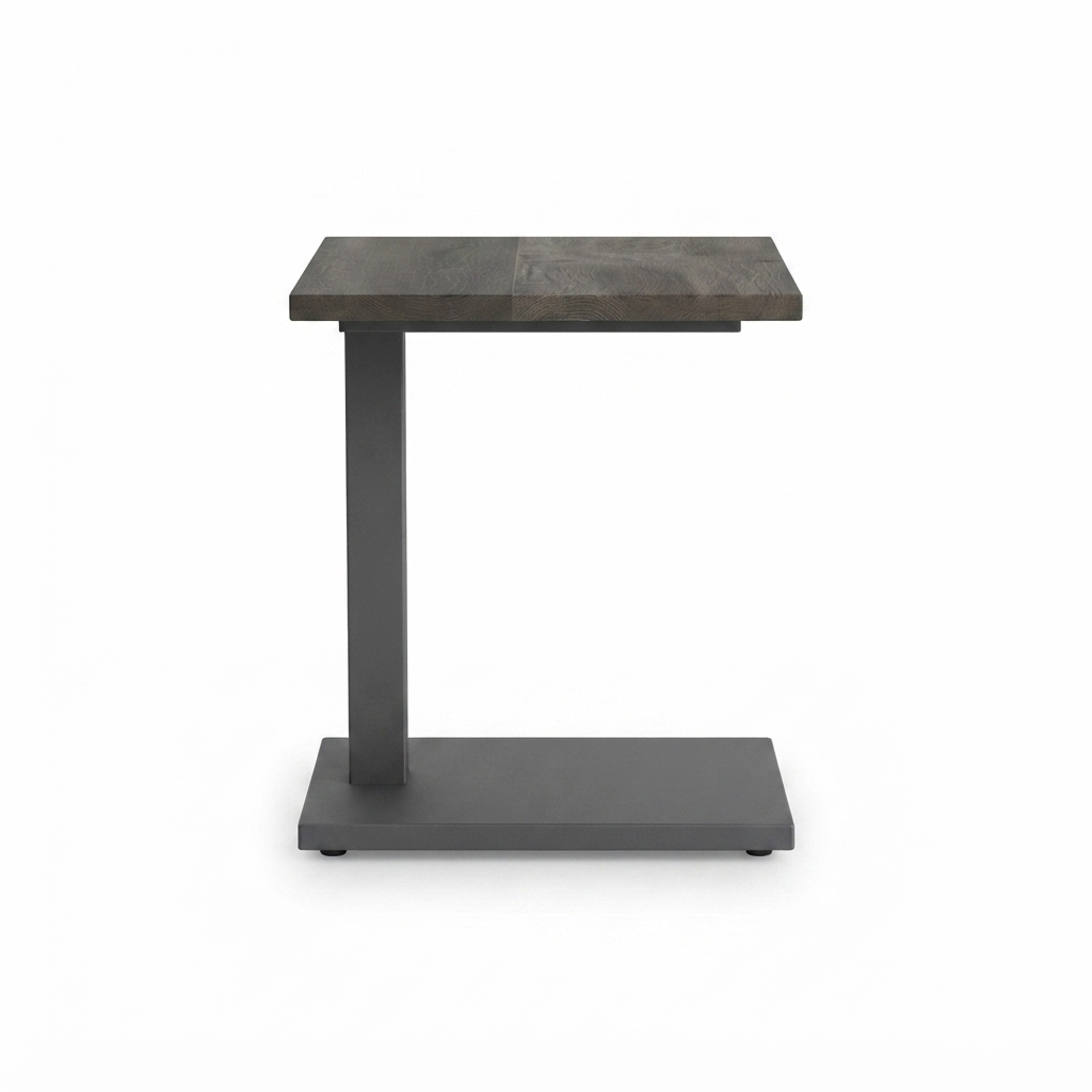 Nebraska Pop Up Side Table — side view