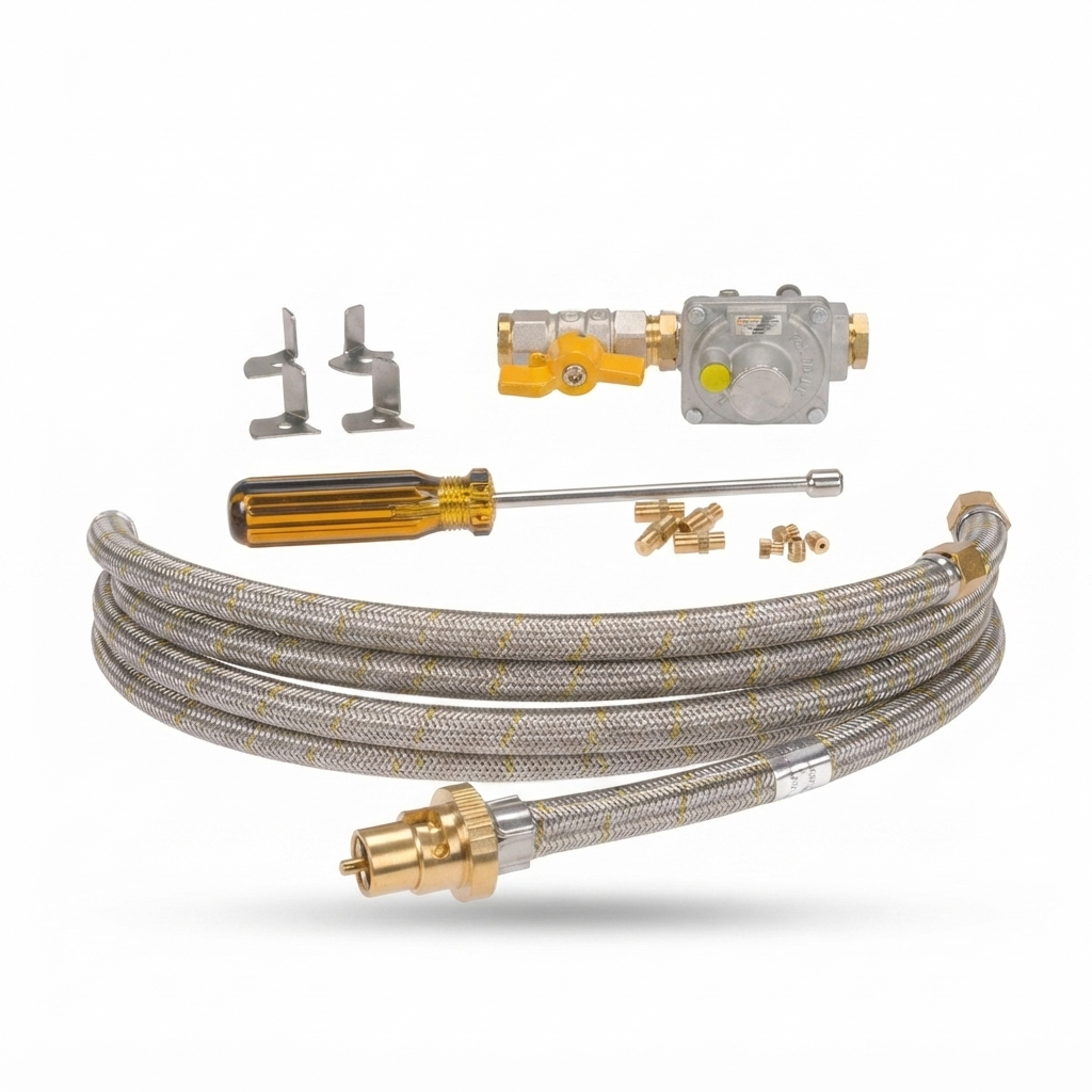 Crossray Natural Gas Conversion Kit — side view