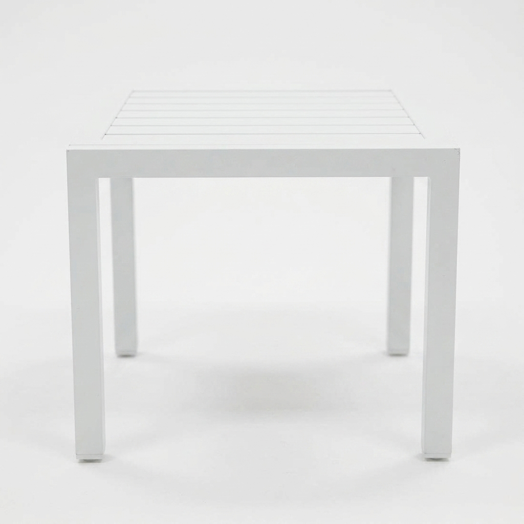 Eaglemont Side Table - White — side view