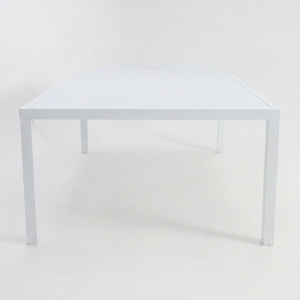Queensville 11pc Table - White — side view