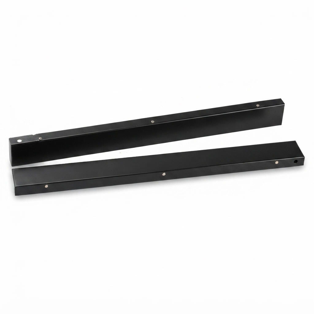 Crossray Side Kickboards for Outdoor Kitchen — side view