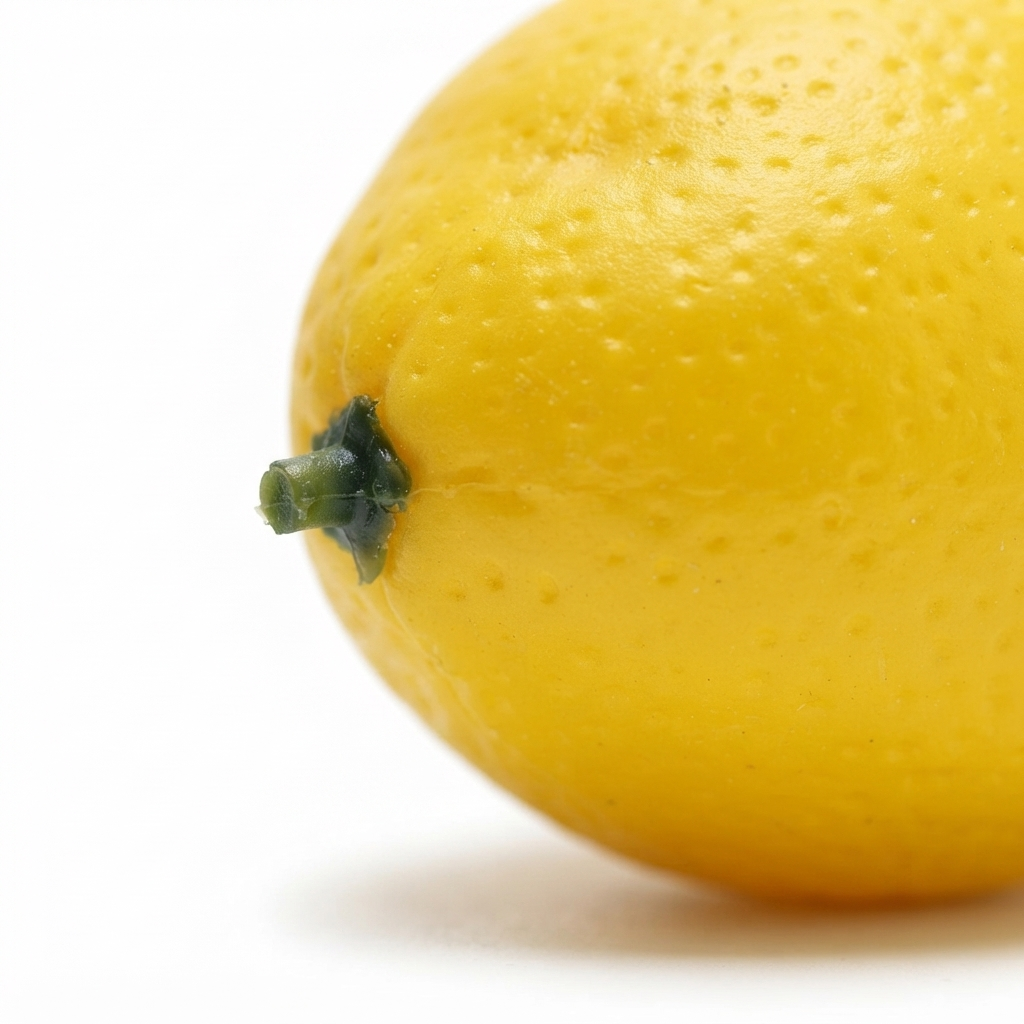 Lemon - Yellow — detail close-up