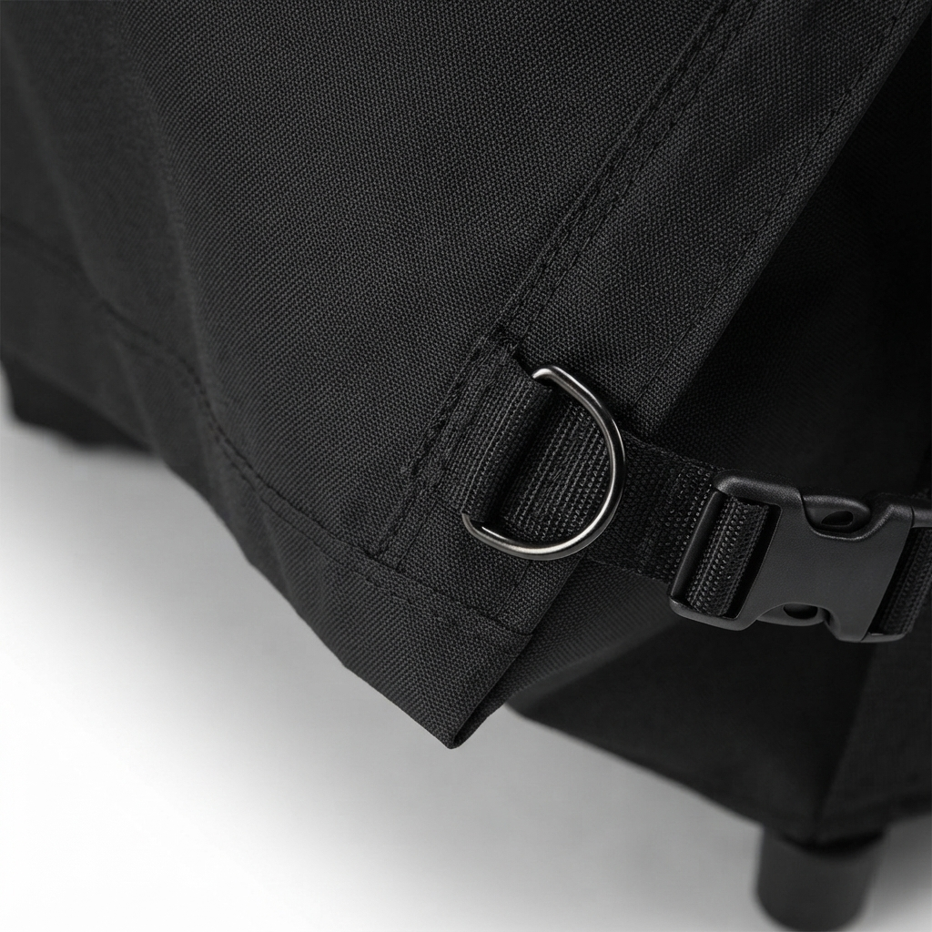 Travel Q Scissor Cart Full Length Cover — detail close-up