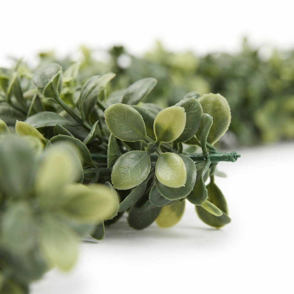 Boxwood Garland - (1.8m) — detail close-up