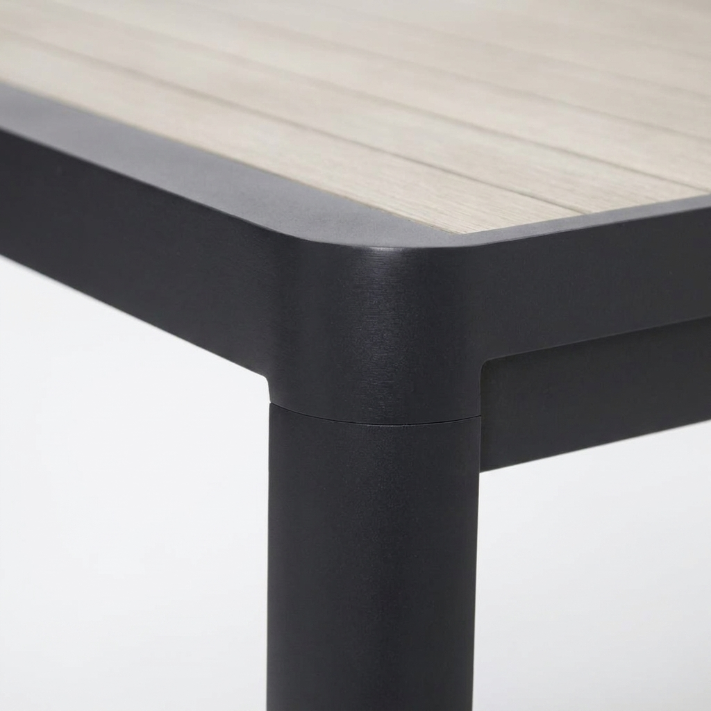 Octavia Table - Grey — detail close-up