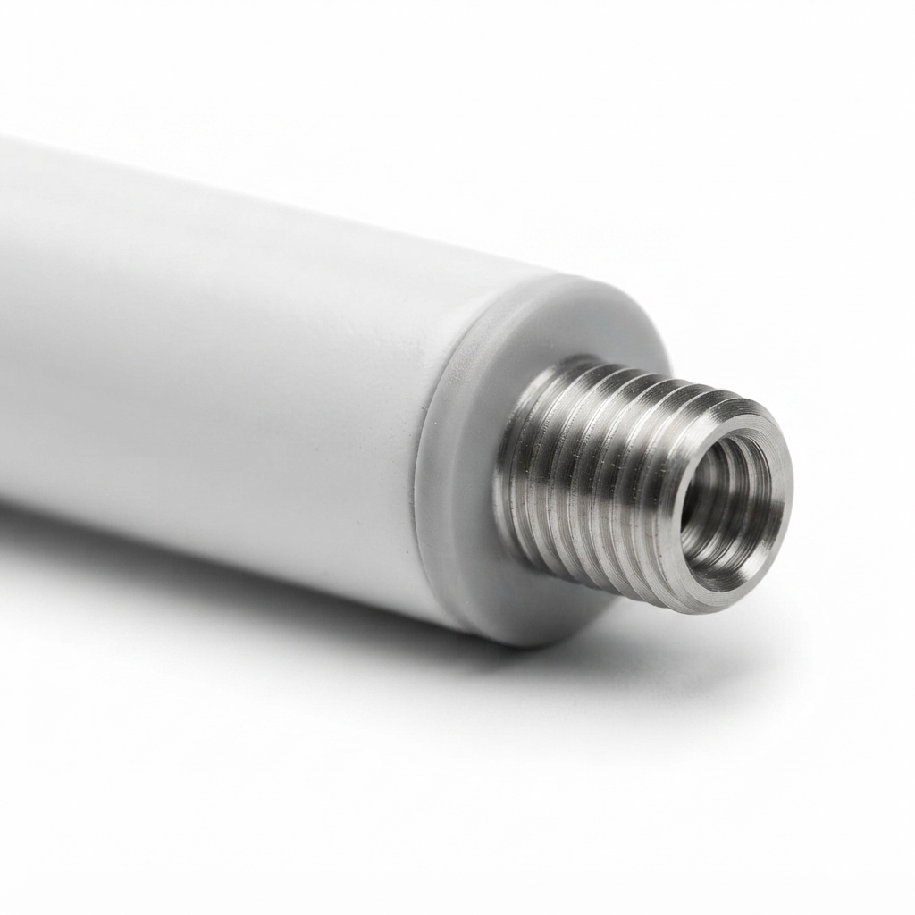 Intense Elegance Extension Poles 300mm - White — detail close-up