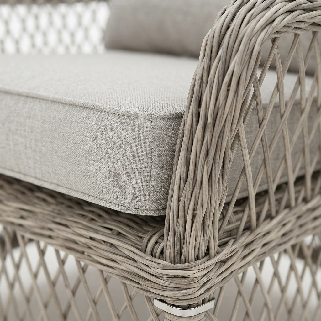 Cronulla Wicker Lounge Set — detail close-up