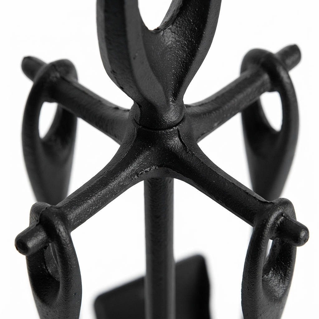 Fire Tool 3 Piece Set - Economy — detail close-up
